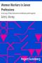 [Gutenberg 12171] • Women Workers in Seven Professions / A Survey of Their Economic Conditions and Prospects